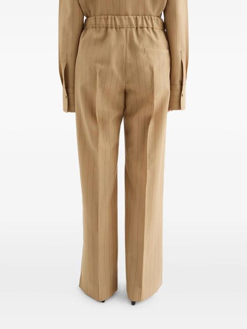 Jil Sander pinstriped trousers - Neutrals
