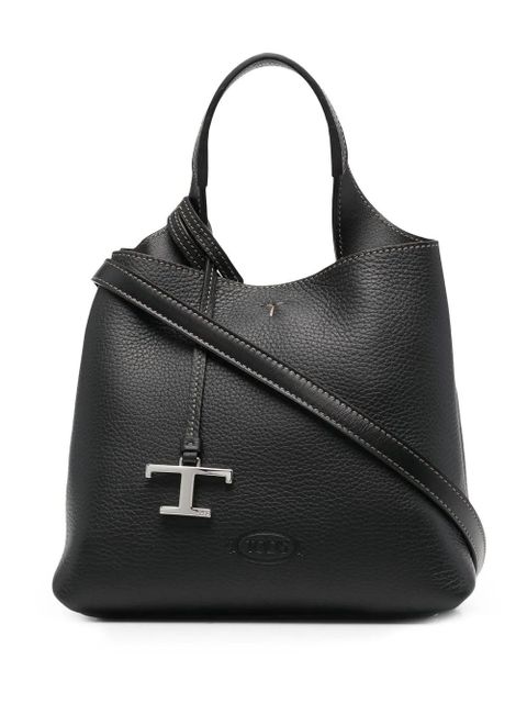 Tod's Timeless leather tote bag - Black - zdjęcie produktu nr 1