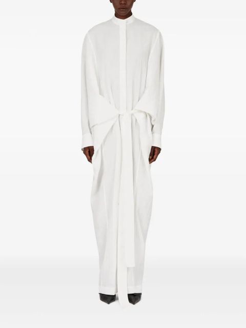 Ferragamo long-sleeved jumpsuit - White