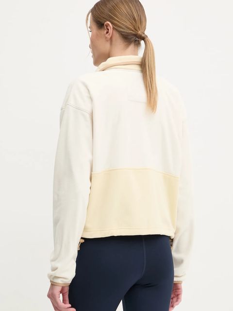Columbia bluza polarowa Backbowl II FZ Fleece kolor beżowy wzorzysta 2092163