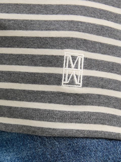 Marc O'Polo longsleeve bawełniany kolor szary 600207452011