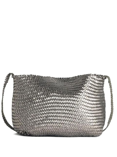 DRAGON DIFFUSION leather shoulder bag - Silver - zdjęcie produktu nr 1