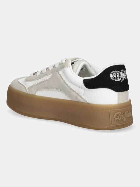 Buffalo sneakersy Cajo damskie kolor beżowy 1636569