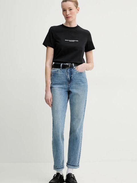 ISABELLE BLANCHE t-shirt damski kolor czarny IS25SS-T153-T013