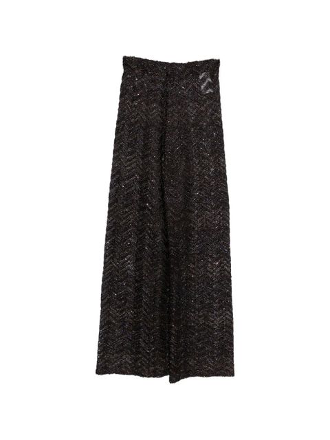 Missoni chevron trousers - Brown - zdjęcie produktu nr 1