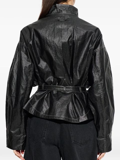 Jacquemus belted jacket - Black