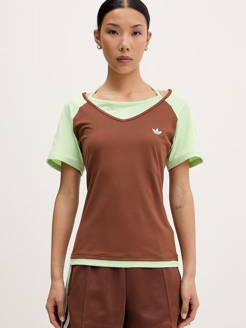 adidas Originals T-shirt damski Vintage - zdjęcie produktu nr 1