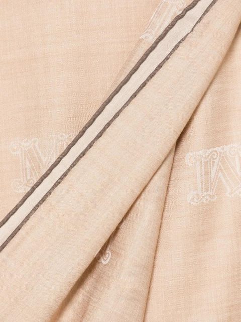 Max Mara Persia scarf - Neutrals - zdjęcie produktu nr 2