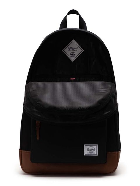 Herschel Plecak Heritage™ kolor czarny duży gładki - zdjęcie produktu nr 2