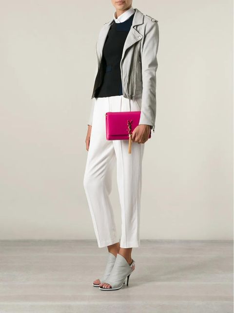 Saint Laurent monogram clutch bag - Pink - zdjęcie produktu nr 2