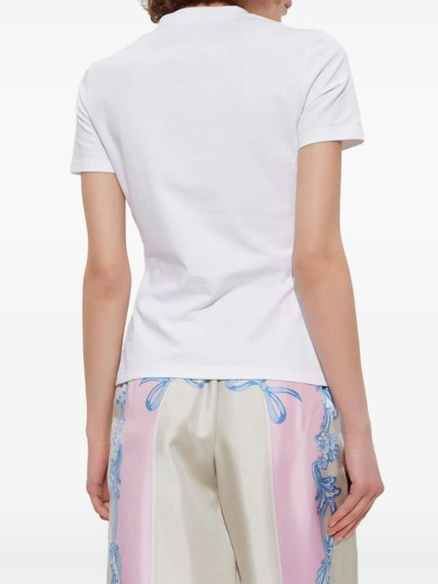 Versace crystal-embellished T-shirt - White