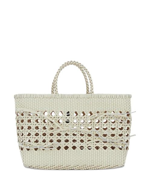 Osoi Biscuit woven tote bag - White - zdjęcie produktu nr 1