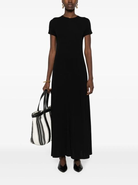 TOTEME Fluid jersey maxi dress - Black