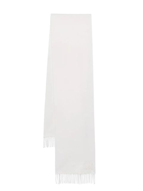 Max Mara Ivory cashmere scarf - White - zdjęcie produktu nr 1