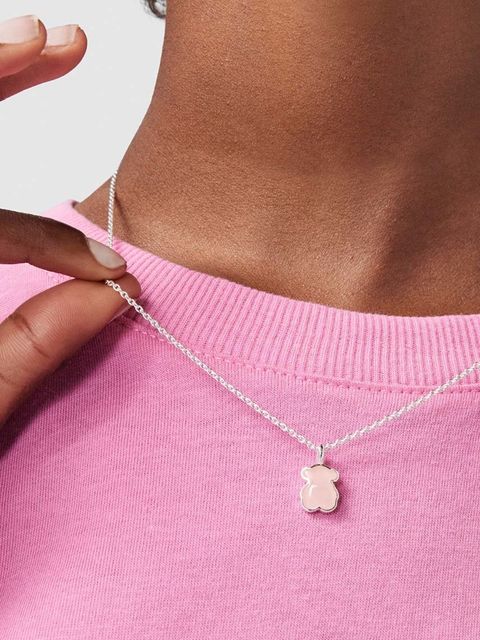 Tous naszyjnik srebrny New Color