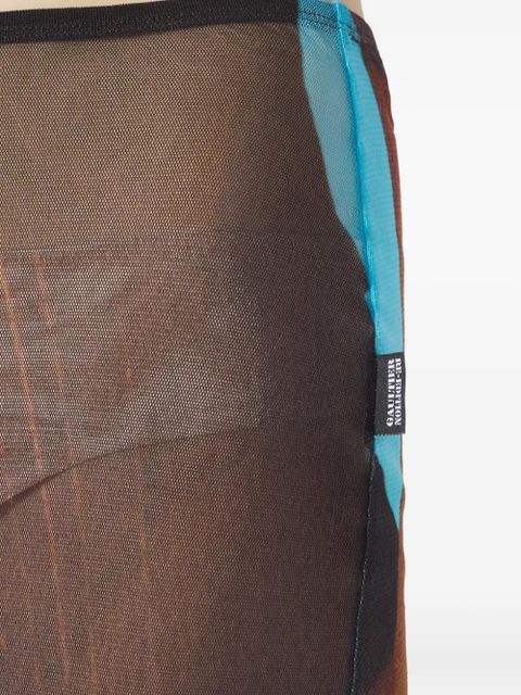 Jean Paul Gaultier Tennis elasticated-waist trousers - Brown