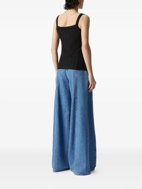 Missoni zigzag-woven tank top - Black