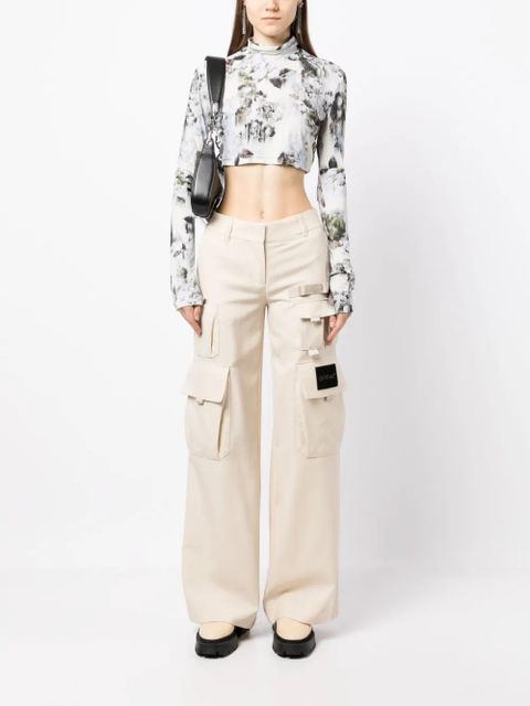 Off-White Toybox wide-leg cargo trousers - Neutrals - zdjęcie produktu nr 2