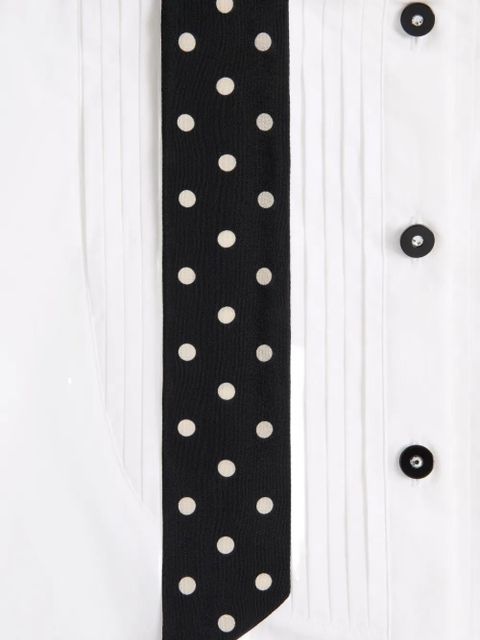 Valentino Garavani Plusdepois-tie top - White