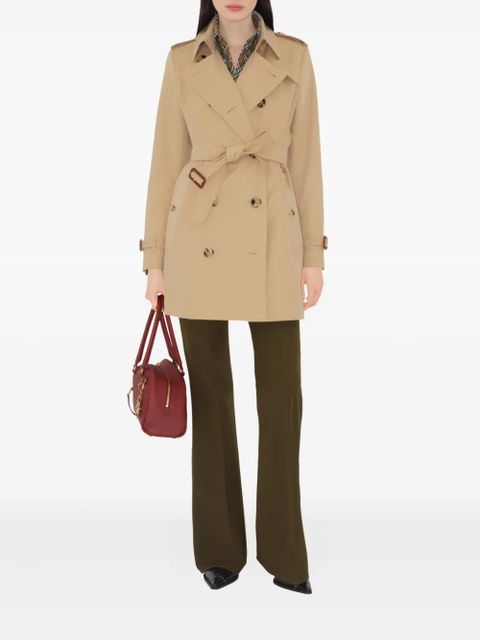 Burberry belted double-breasted trench coat - Neutrals
