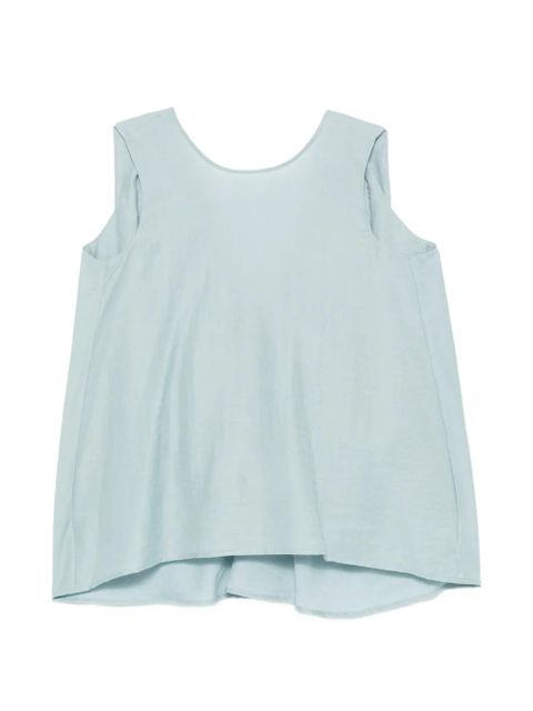 Eleh sleeveless flared blouse - Blue - zdjęcie produktu nr 1