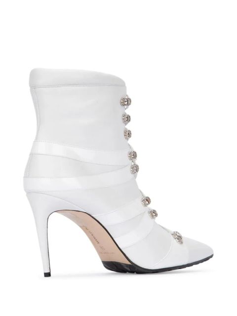 Manolo Blahnik 105mm Roblax boots - White