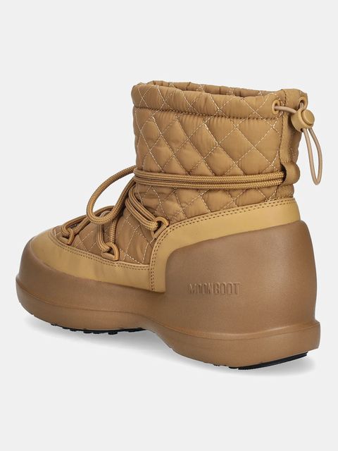 Moon Boot śniegowce MB MEZZALUNA QUILTED MID WP kolor brązowy 80D2500020 L003