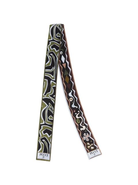 PUCCI geometric-print scarf - Black - zdjęcie produktu nr 1