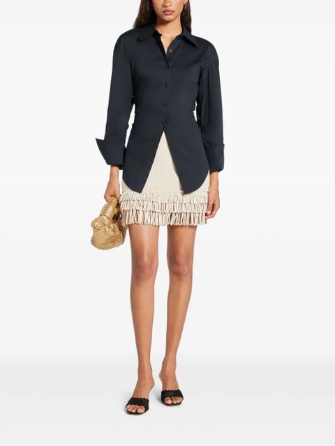 Simon Miller Albers mini skirt - Neutrals