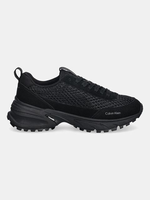 Calvin Klein sneakersy HIKE RUNNER LACE UP TECHMIX damskie kolor czarny YW0YW02030 - zdjęcie produktu nr 2