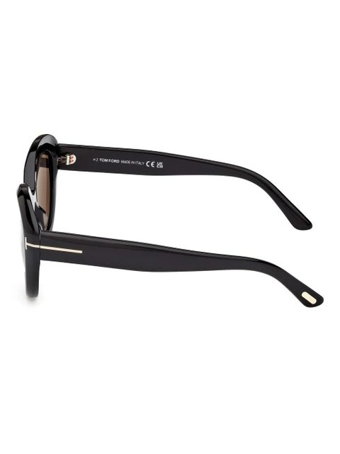 TOM FORD Eyewear round-frame sunglasses - Black