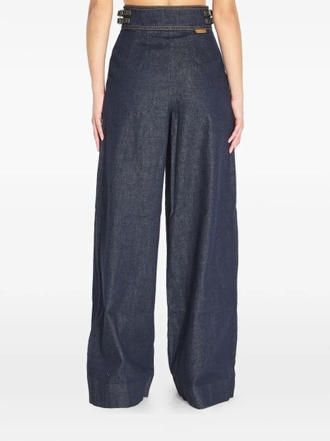 ZIMMERMANN Rebellion high-waisted jeans - Blue
