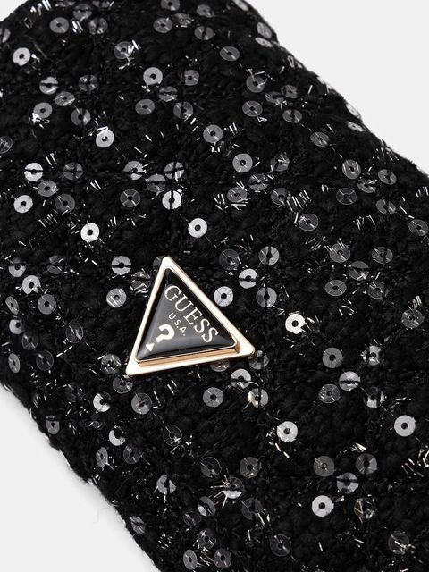 Guess torebka z wełną GIULLY kolor czarny HWBB87 48750 - zdjęcie produktu nr 2