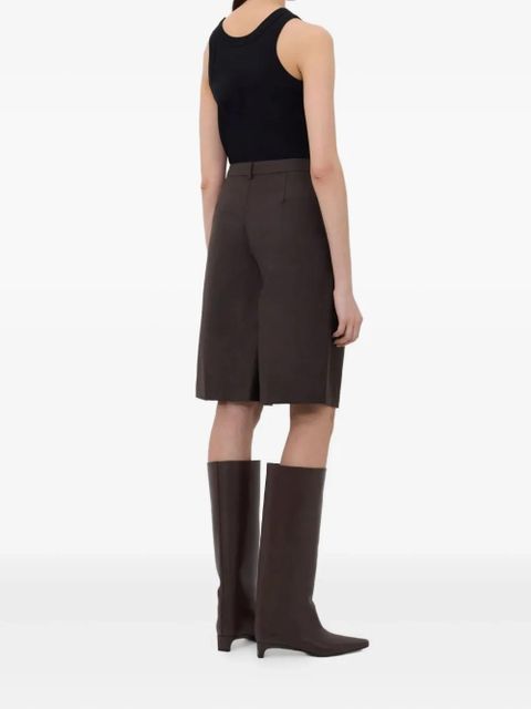 LouLou de Saison v-neck boxy T-shirt - White