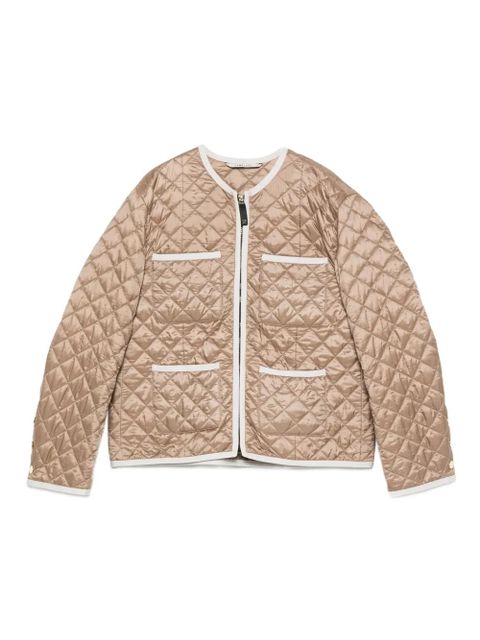 Max Mara CELESTE quilted pocket jacket - Brown - zdjęcie produktu nr 1