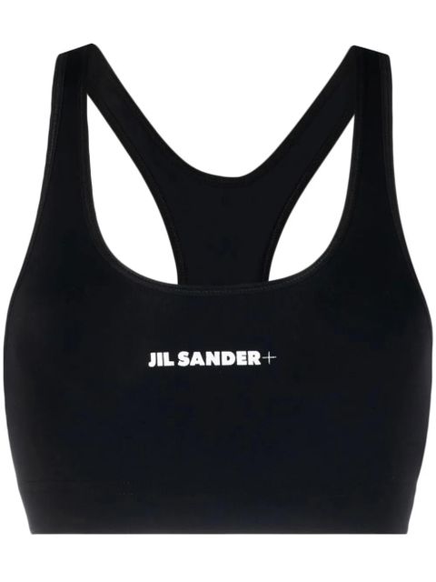 Jil Sander logo-print training sports bra - Black - zdjęcie produktu nr 1