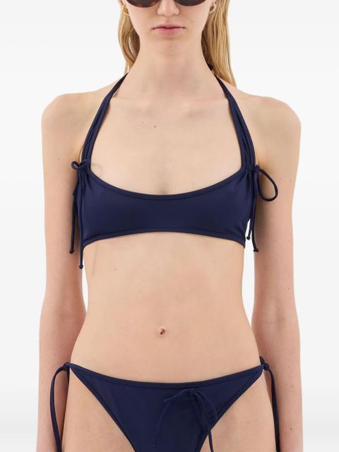 Sunnei side-tie bikini - 0097 DARK BLUE