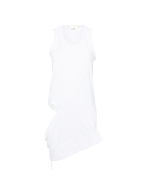 Comme Des Garçons cut-out asymmetric top - White - zdjęcie produktu nr 1