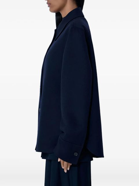 Jil Sander single-breasted coat - Blue - zdjęcie produktu nr 2