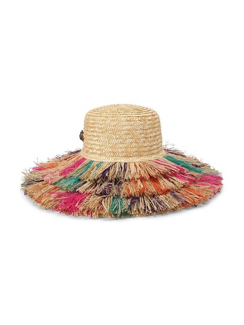 Kurt Geiger London kapelusz słomkowy damski Raffia Wide Brim Hat - zdjęcie produktu nr 2