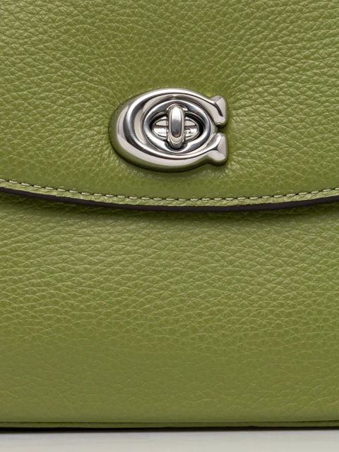 Coach torebka skórzana Cassie 19 kolor zielony CV437