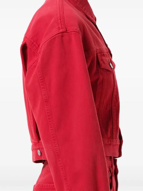 AGOLDE Radley buttoned jacket - Red