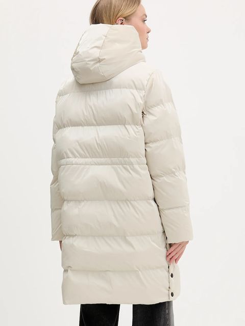 Karl Lagerfeld Jeans kurtka kolor beżowy zimowa A4W15059