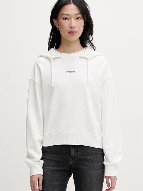 Tommy Jeans bluza z kapturem damska bawełniana - zdjęcie produktu nr 1
