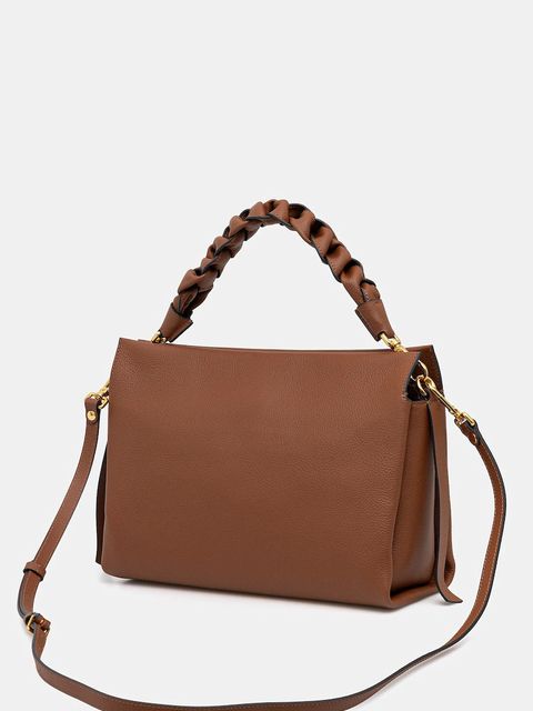 Coccinelle torebka skórzana kolor brązowy E1 M50 19 02 01