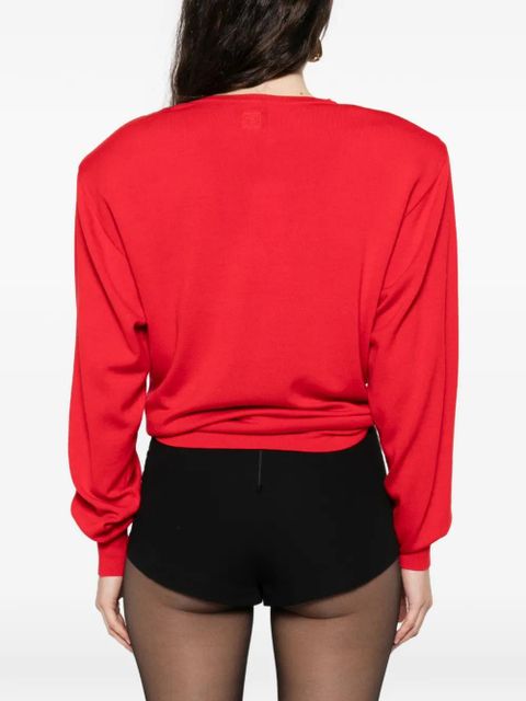 Magda Butrym wool sweater - Red