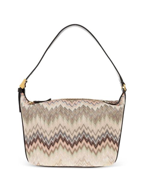 Missoni zigzag-pattern zipped tote bag - Neutrals - zdjęcie produktu nr 1