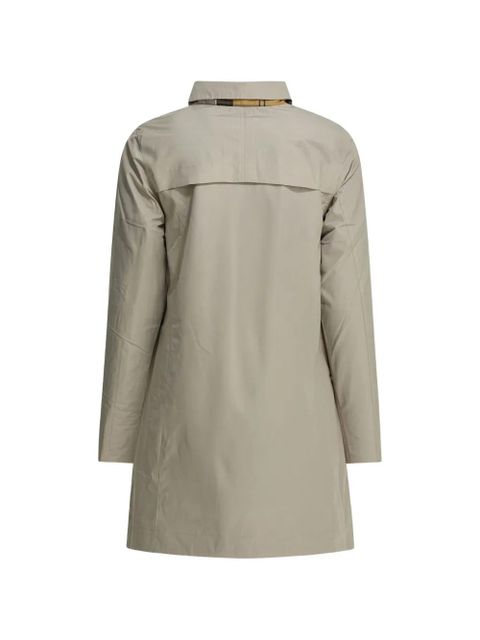 Barbour Babbity reversible check-pattern trench coat - Neutrals - zdjęcie produktu nr 2