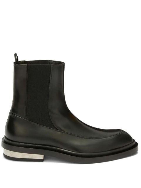 Jil Sander leather Chelsea boots - Black - zdjęcie produktu nr 1