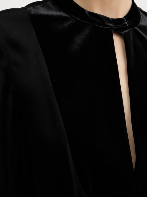 Armani Exchange sukienka kolor czarny mini rozkloszowana XW001036 AF16121